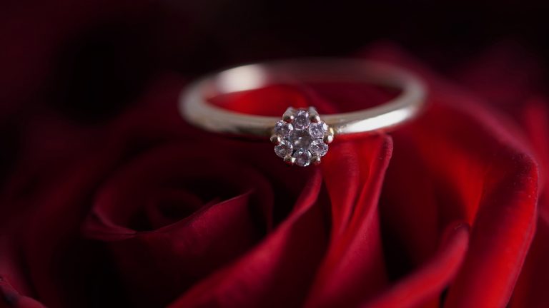 bague fleur