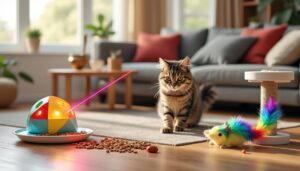 découvrez 5 jouets interactifs incontournables pour divertir et stimuler l’intelligence de votre chat. offrez-lui des heures de jeu tout en développant ses capacités cognitives et physiques !