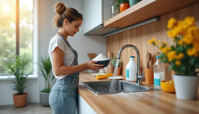 découvrez des astuces simples et écologiques pour déboucher un évier naturellement, sans produits chimiques, à l’aide d’ingrédients courants et de méthodes efficaces.