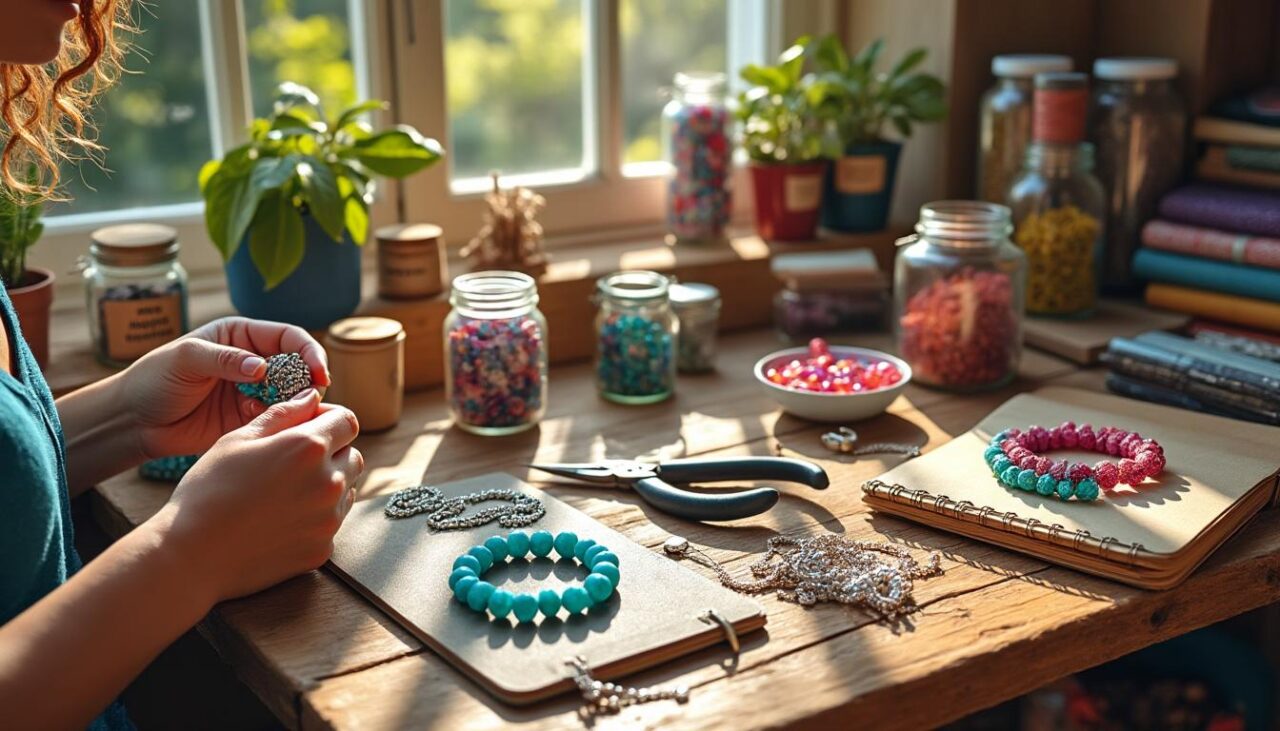 apprenez à créer vos propres bracelets à la maison grâce à notre guide complet sur le matériel nécessaire et les étapes faciles à suivre pour réussir vos créations.