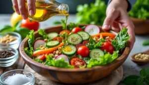 découvrez comment assaisonner une salade pour lui donner un goût unique et savoureux grâce à nos conseils simples et astuces gourmandes.
