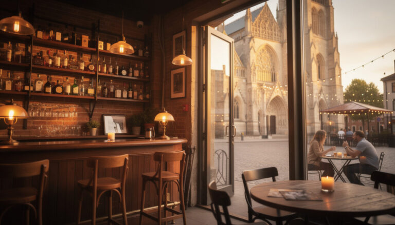 découvrez un bar chaleureux au cœur du quartier, à deux pas de la cathédrale, pour profiter d'une ambiance conviviale et de boissons savoureuses dans un cadre unique.