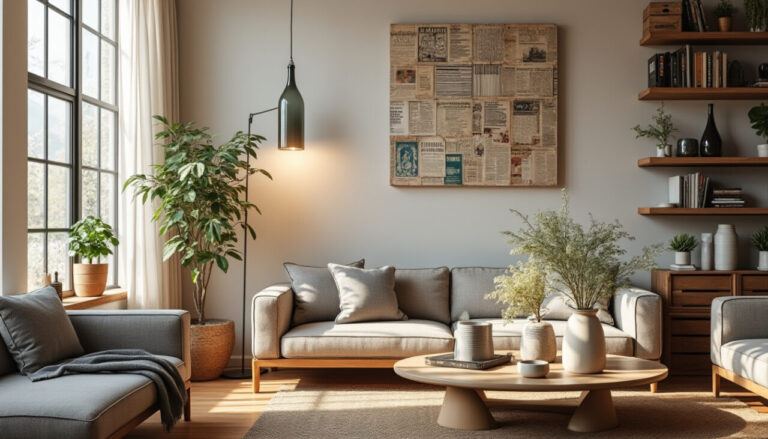 découvrez comment recycler des objets du quotidien pour créer des éléments déco uniques et écologiques, alliant créativité et développement durable.