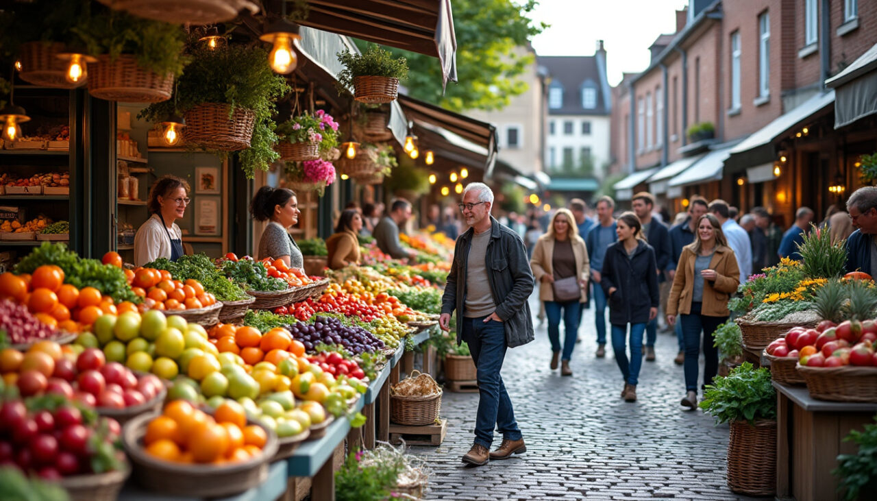 découvrez les marchés locaux autour de calais, où vous pourrez savourer des produits frais, rencontrer des artisans locaux et profiter d'une ambiance authentique et conviviale.